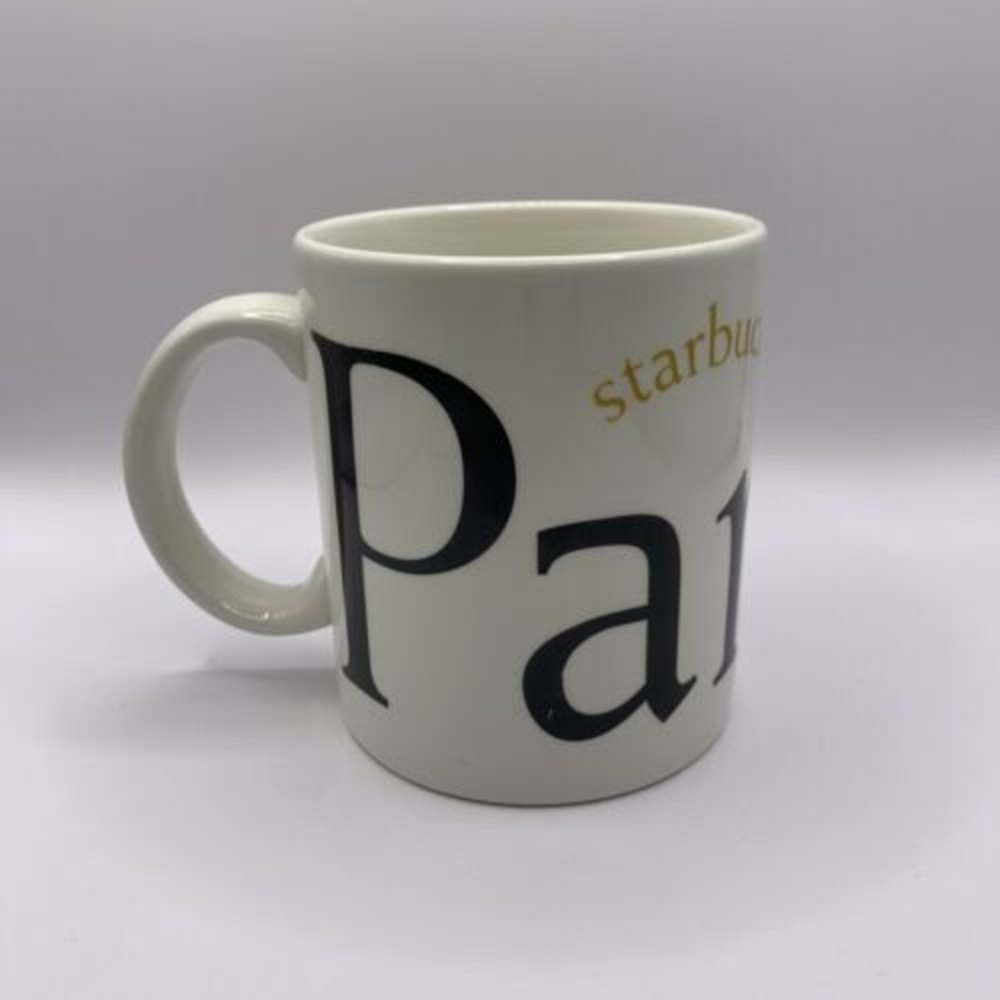 Paris Starbucks 2002 Coffee City Mug Collectors Series Europe
